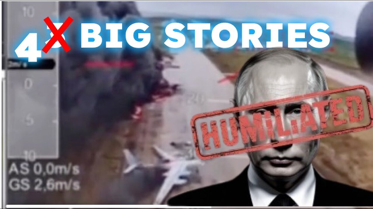 Putin's AIR FORCE DISASTER: 1/3 Fleet Lost Right Before Peace Talks