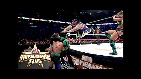 Mr. Iguana, Lola Vice & Niño Hamburguesa vs. The Judgment Day Triplemanía XXXIII highlights - WWE