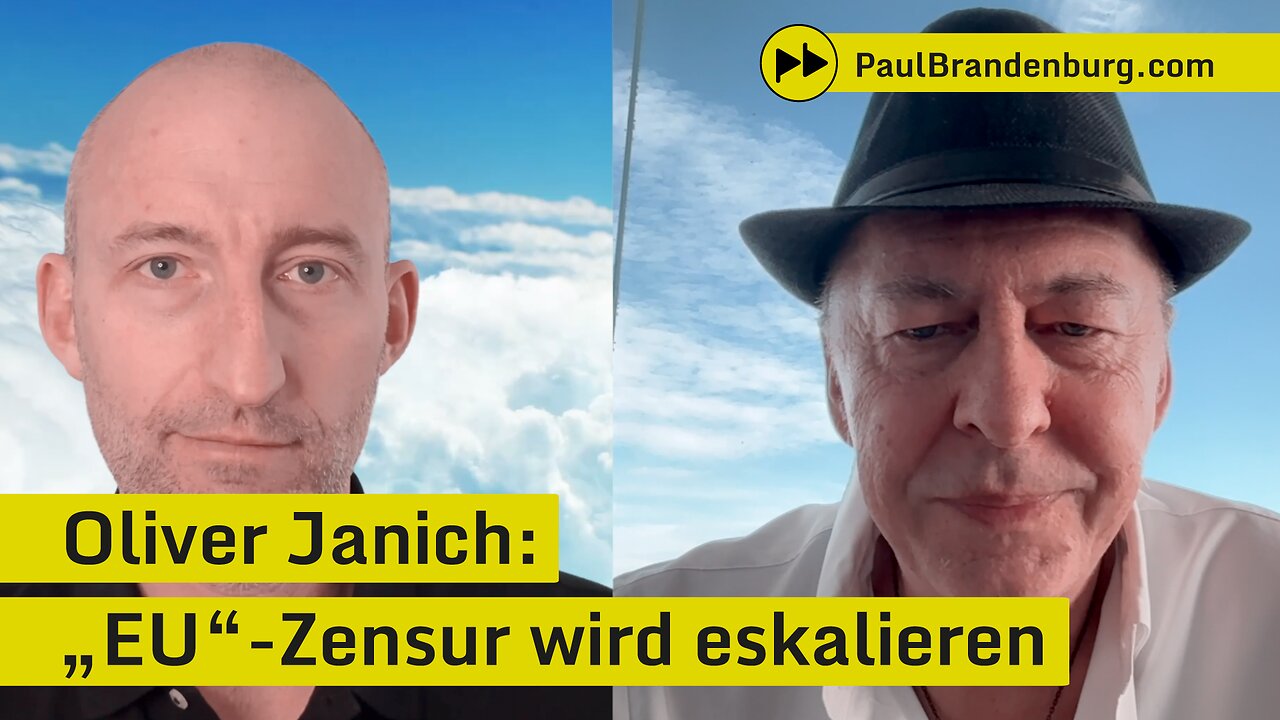 Oliver Janich – „EU“-Zensur wird eskalieren