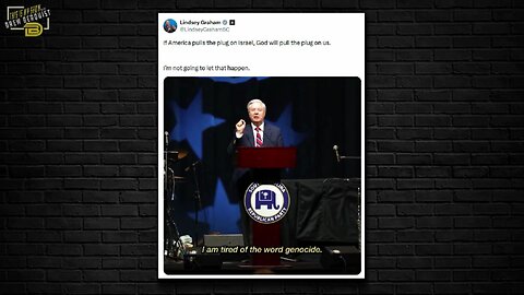 Lindsey Graham Makes the Most Lindsey Graham Statement Ever About Israel | Drew Berquist