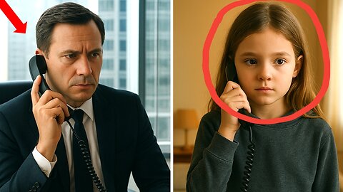 “CEO Called to Fire the Janitor… But Her Daughter Answered and Left Him Speechless