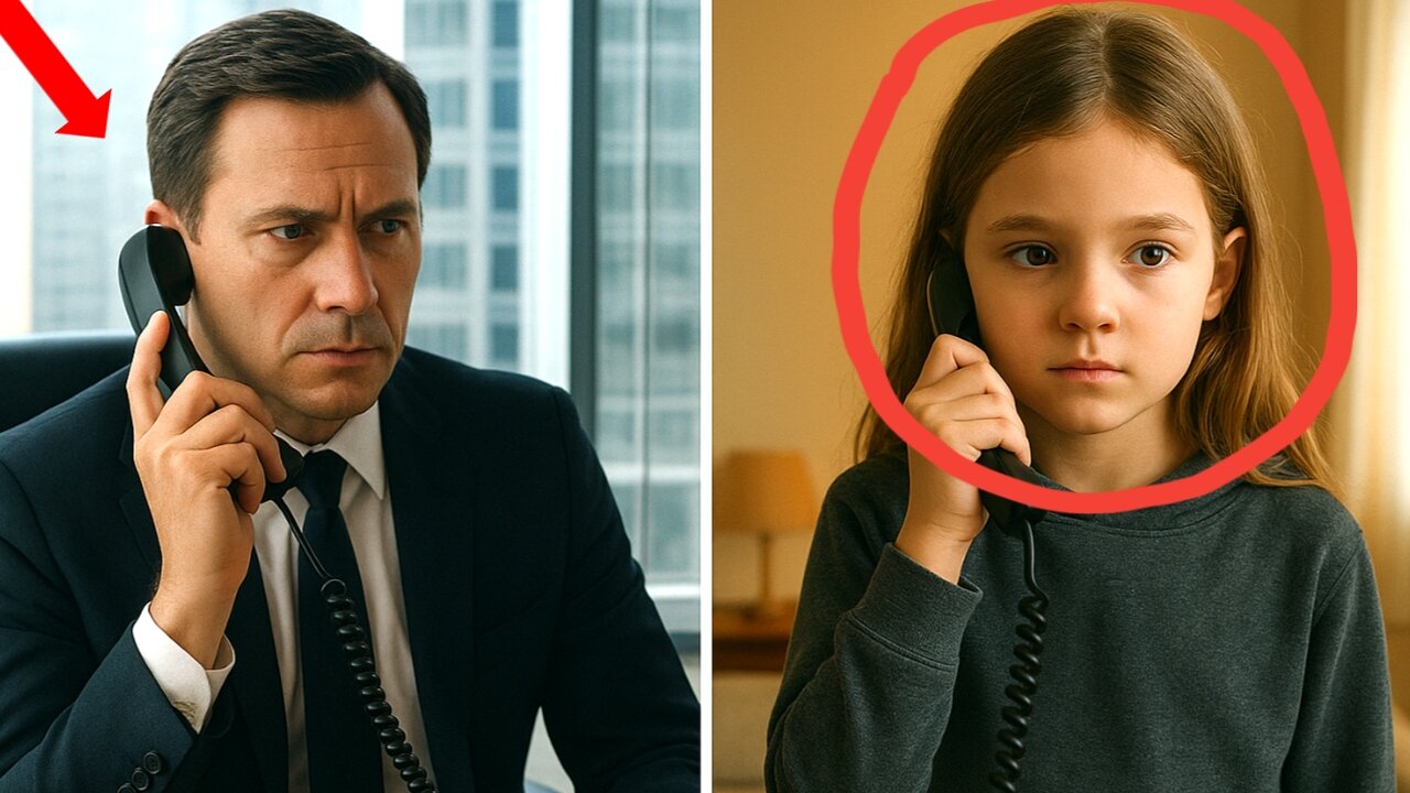 “CEO Called to Fire the Janitor… But Her Daughter Answered and Left Him Speechless