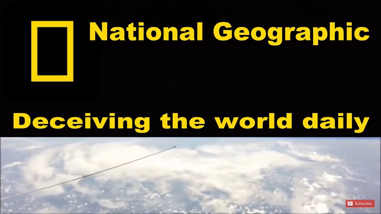 NatGeo caught faking the globe and hiding FLAT EARTH