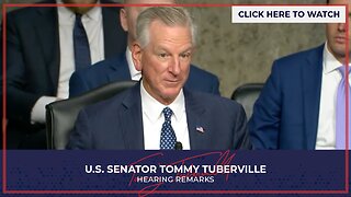 Tuberville Introduces Physician and Orthopedic Surgeon Dr. Lyle Cain in Senate Aging Committee