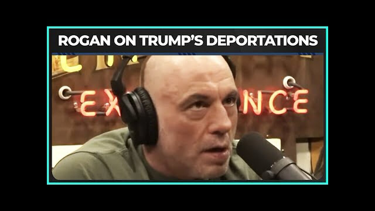 WATCH: Joe Rogan Calls Trump's Deportations "HORRIFIC"