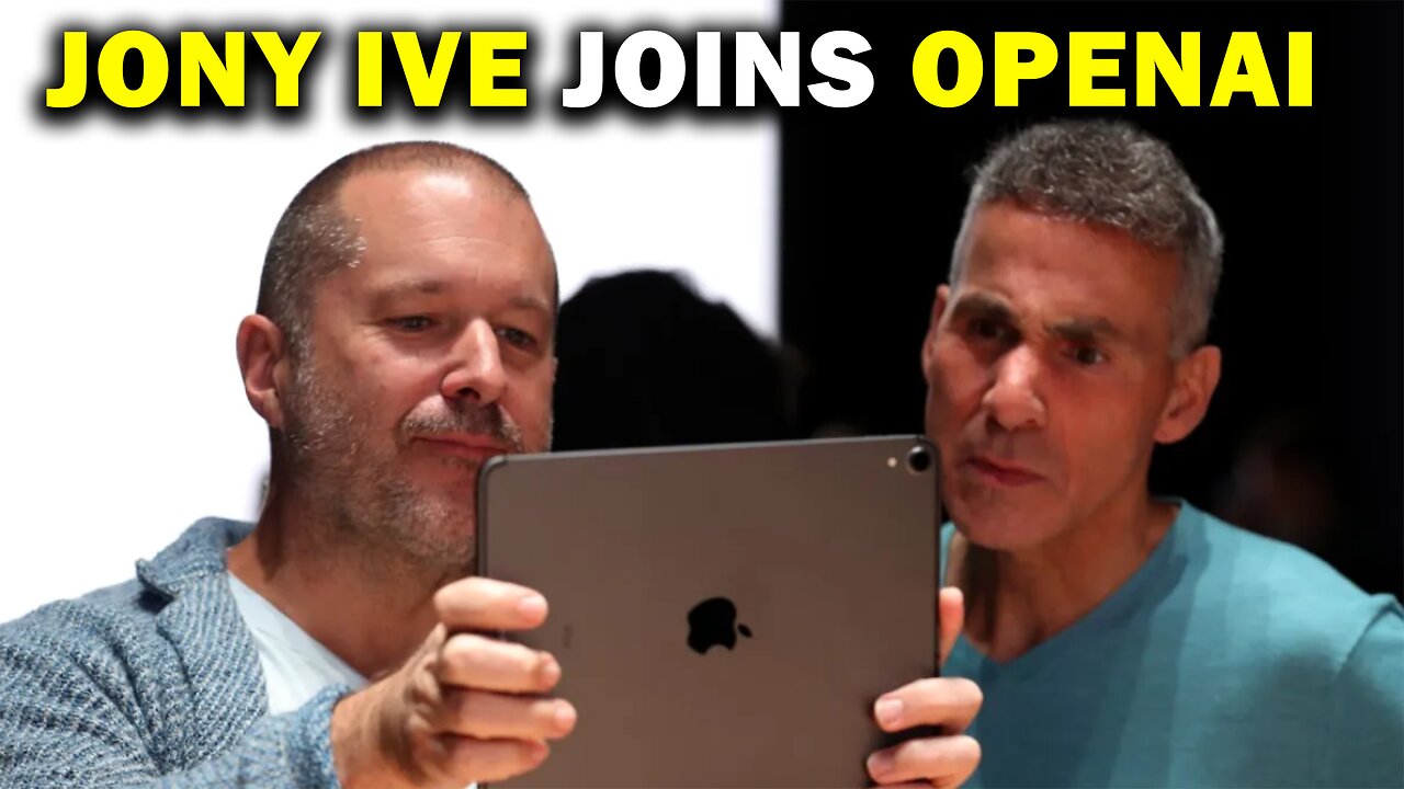 Jony Ive Joins OpenAI: $6.5B Deal to Design Future of AI Devices