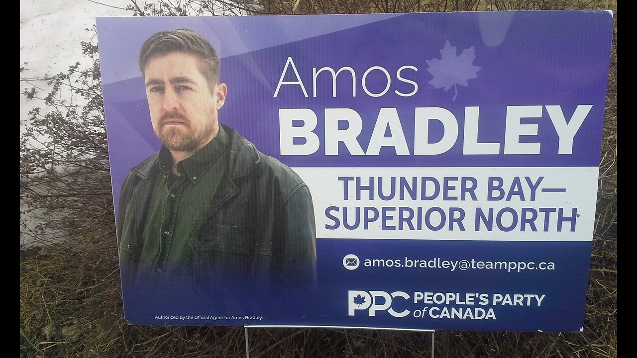Amos Bradley PPC Thunder bay meeting April 17 2025 part 1
