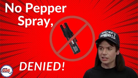 No More Pepper Spray at the State House?