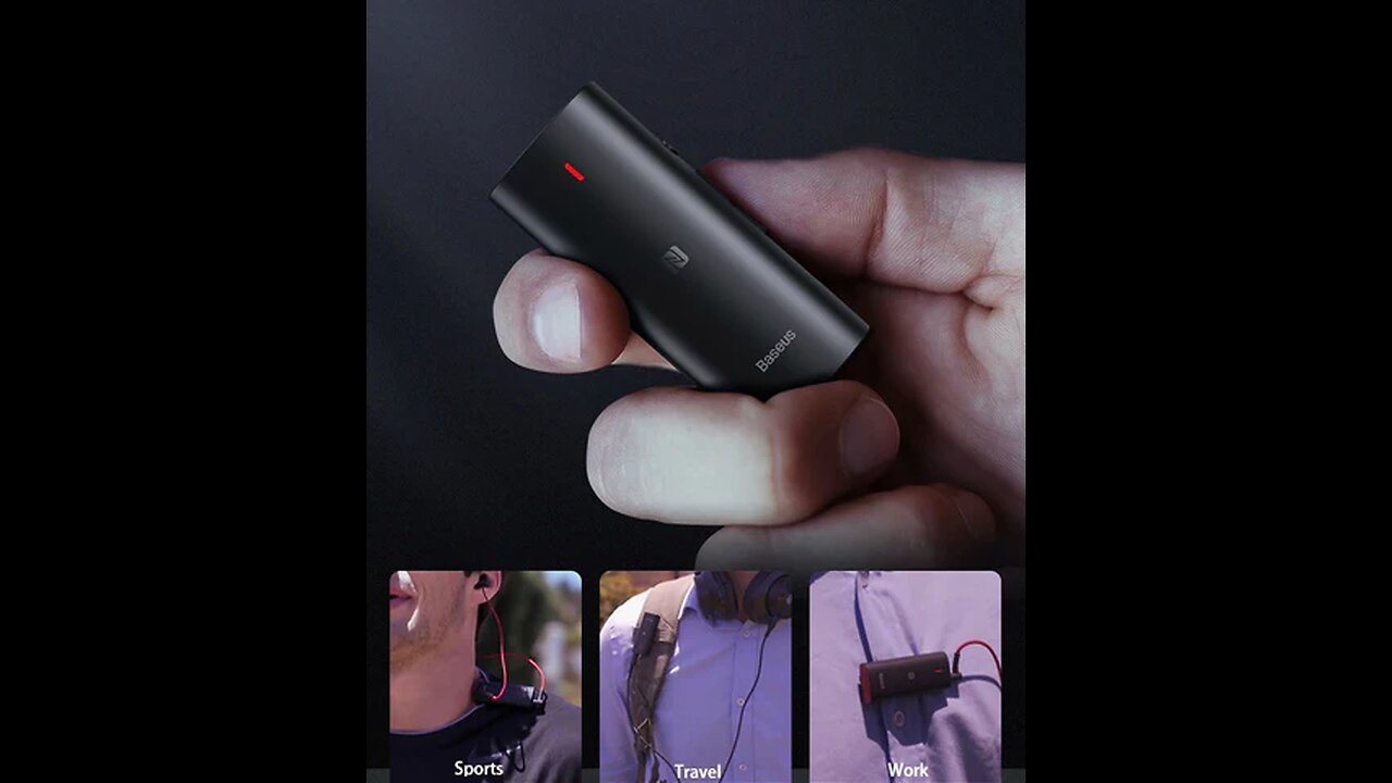 Immersive Virtual 3D Wireless Receiver with 3D Stereo, Bluetooth 5.0