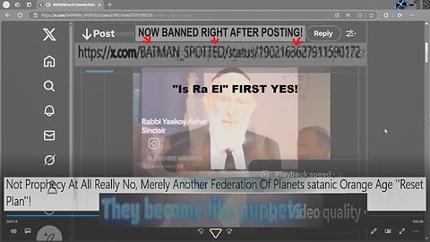 Not Prophecy At All Really, Merely Another Federation Of Planets satanic Orange Age ''Plan''!