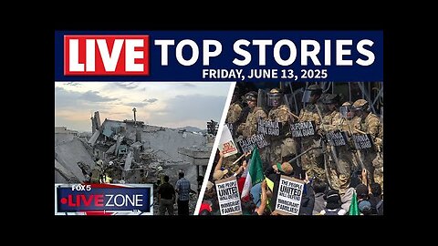 LIVE COVERAGE: Israel strikes Iran, appeals court sides with Trump over National Guard in LA & more