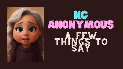 A FEW THINGS TO SAY
