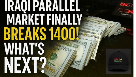 Iraqi Parallel Market finally Breaks 1400! What's Next?