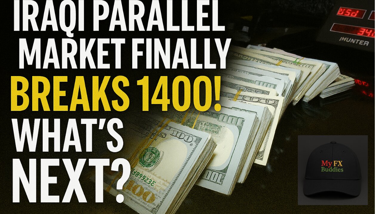 Iraqi Parallel Market finally Breaks 1400! What's Next?