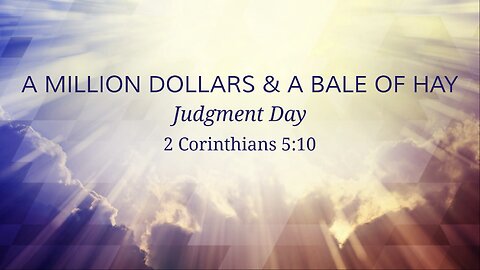 A Million Dollars & A Bale Of Hay