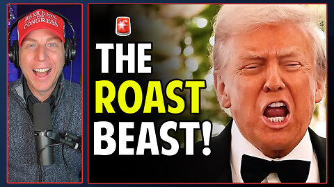 Watch Trump Hilariously ROAST The Democrats at The White House Christmas Party