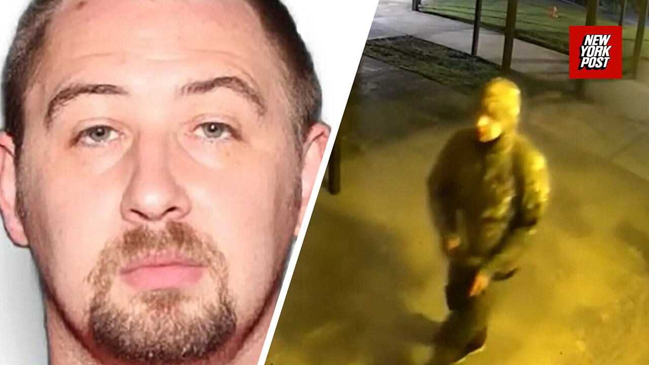 Murder suspect Austin Robert Drummond caught on camera days before arrest