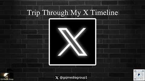 Trip Through my X Timeline - 3/13/2025