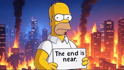 TOMORROW COMES THE WORLDWIDE BLACKOUT 📴 ACCORDING TO THE SIMPSONS