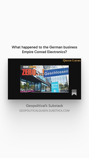 How Amazon Broke Conrad Electronics in Germany