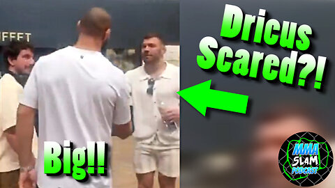 Khamzat pulled up made Dricus look SMALL | Was Dricus SCARED?