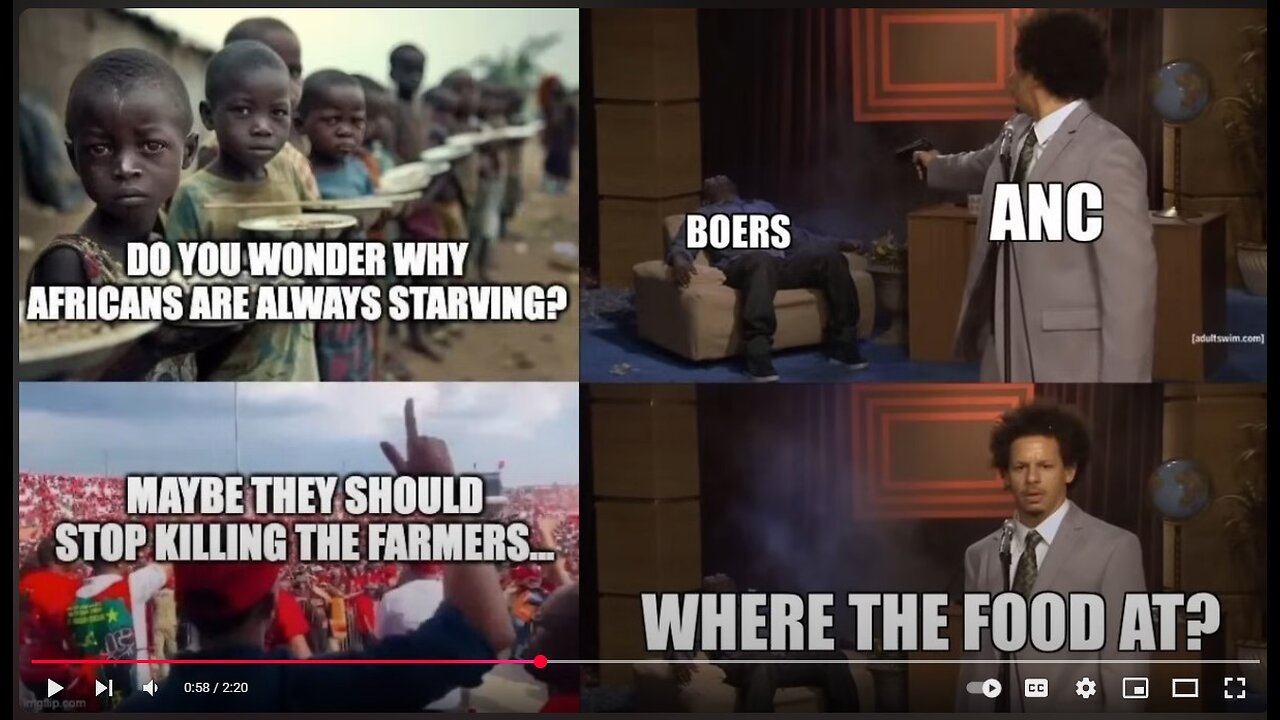 They will start starving and then begging for humanitarian aid.