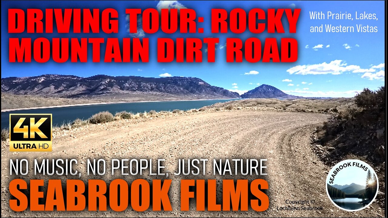 Driving Tour Rocky Mountain Dirt Road