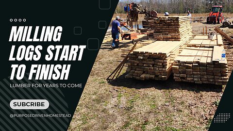 How Much MONEY Do We SAVE Milling Our Own LUMBER?