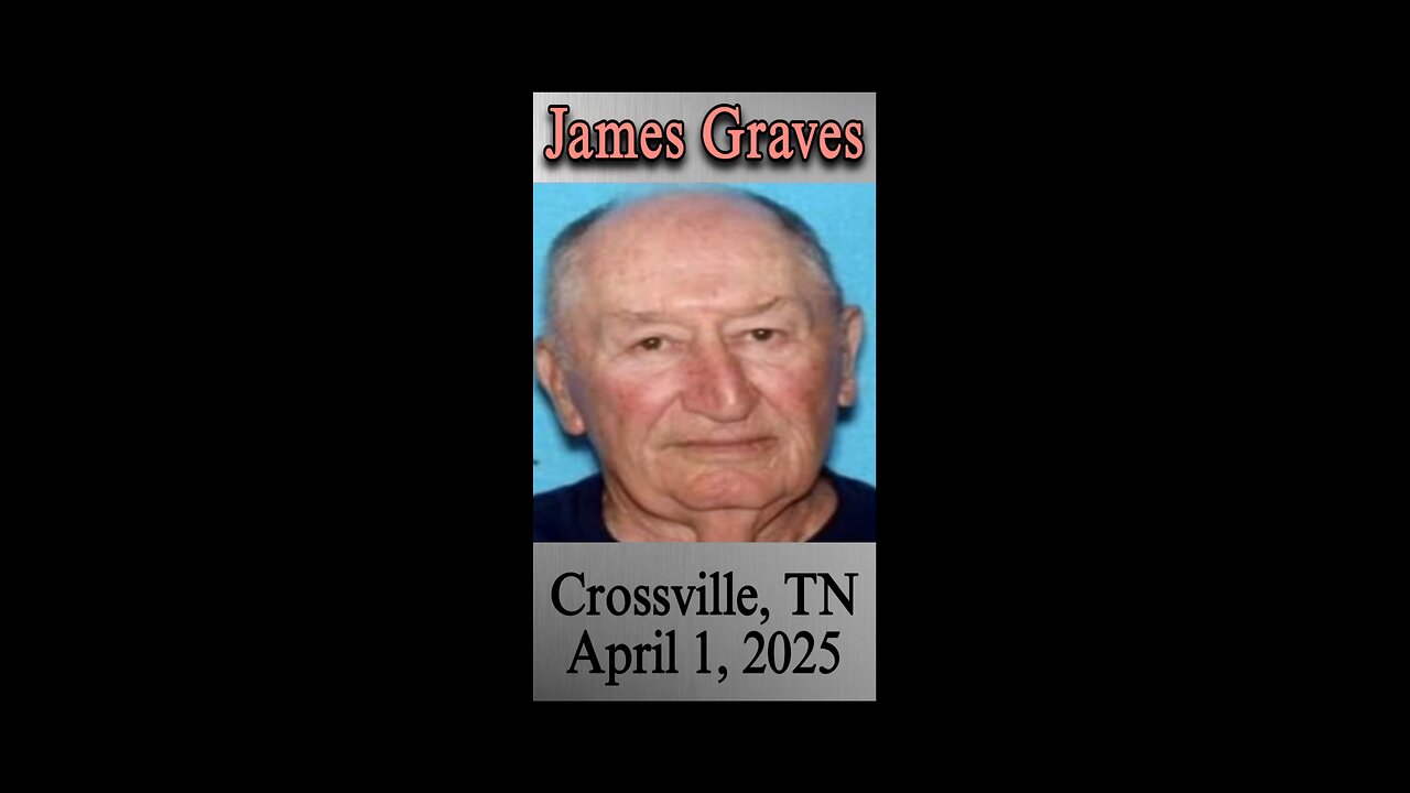 #silveralert James Graves missing from Crossville, TN