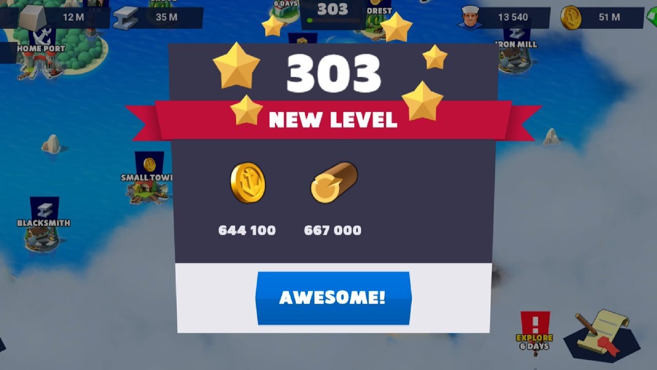 Seaport Level 301+302 gameplay