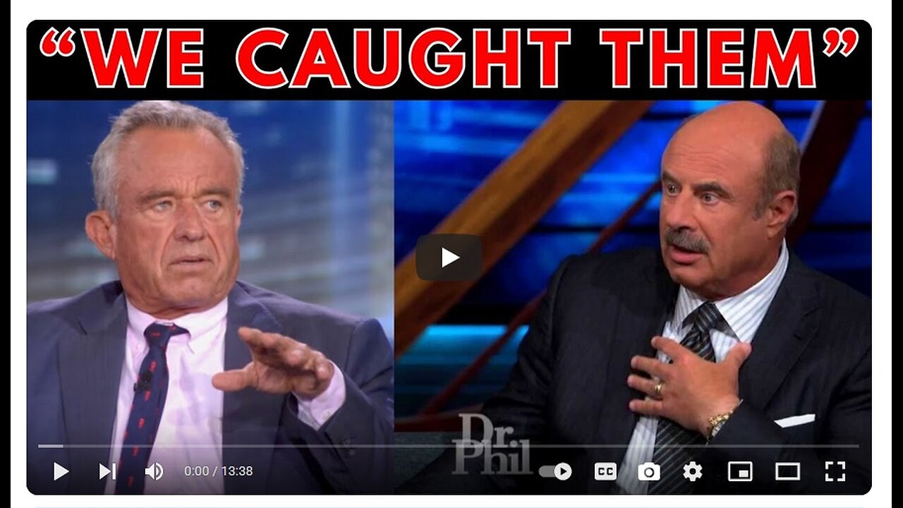 🔥 RFK Jr. SHOCKS Dr. Phil — DARPA & Chemtrails EXPOSED on Live TV - Hustle Bitch