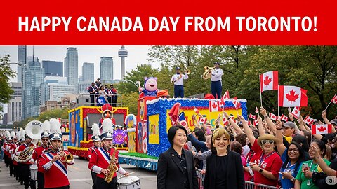 【4K】Canada Day Parade Toronto 2025 🇨🇦 | East York Festival