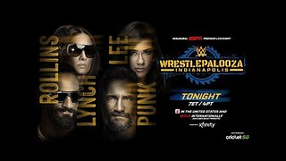 CM Punk & AJ Lee vs. Seth Rollins & Becky Lynch- Wrestlepalooza hype package