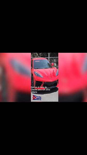 ¿Un Corvette en Cuba? ¡Casi! El ALMENDRÓN del Futuro que me encontré
