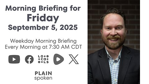 Friday Morning Briefing (September 5, 2025)