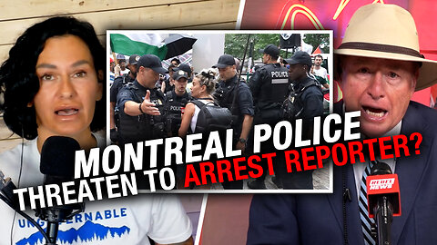 Police threaten Rebel reporter for recording Islamic prayer outside Montreal church