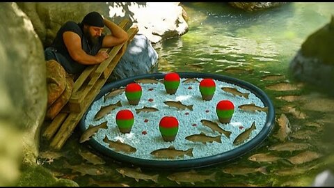 Amazing Fishing Technique / Many Fish at Once