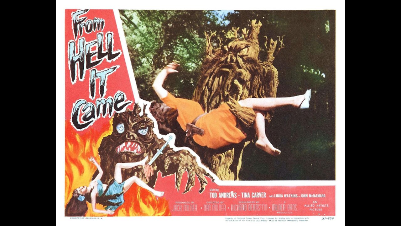 WGBO TV 66 Morning Movie From Hell IT Came (1957)