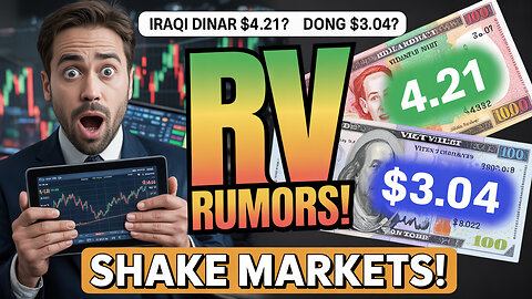 Iraqi Dinar $4.21 Dong $3.04 🚨 RV Rumors Shake Markets! 💥 Today's IQD News!