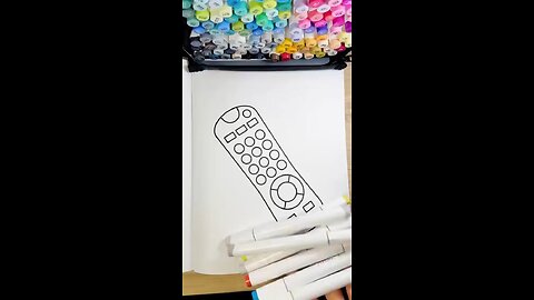 Remote sketch colouring