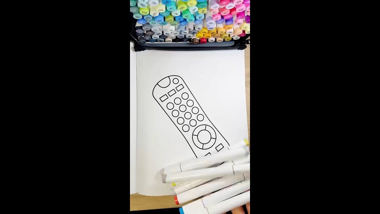 Remote sketch colouring
