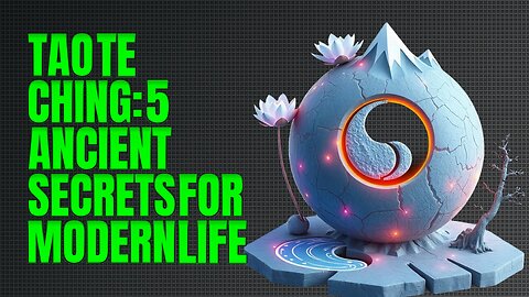 The Tao Te Ching: 5 Ancient Secrets That Will Transform Your Modern Life | Stoic Philosophy