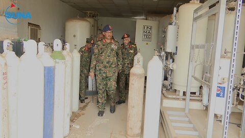 Lit-Gen Jaber affirms the determination to restore the Sudan Heart Center to its former glory