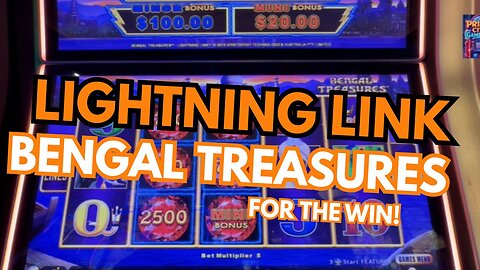 Lightning Link Bengal Treasures 🐅🎰⚡️