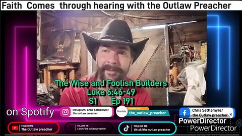 The Wise and Foolish Builders Luke 6:46-49 S1 Ep 191