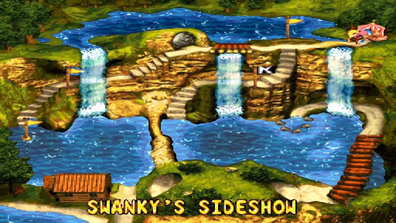 D.K.C. 3™ : DIXIE KONG'S Double Trouble! / ACT #3. COTTON-TOP COVE / A3#. SWANKY'S SIDE SHOW