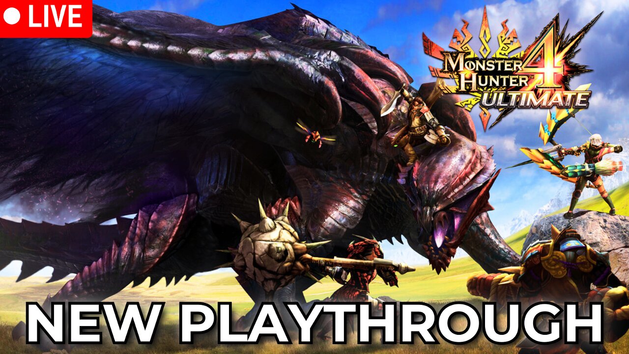 【Monster Hunter 4 Ultimate】Sword and Shield Through the Ages Playthrough