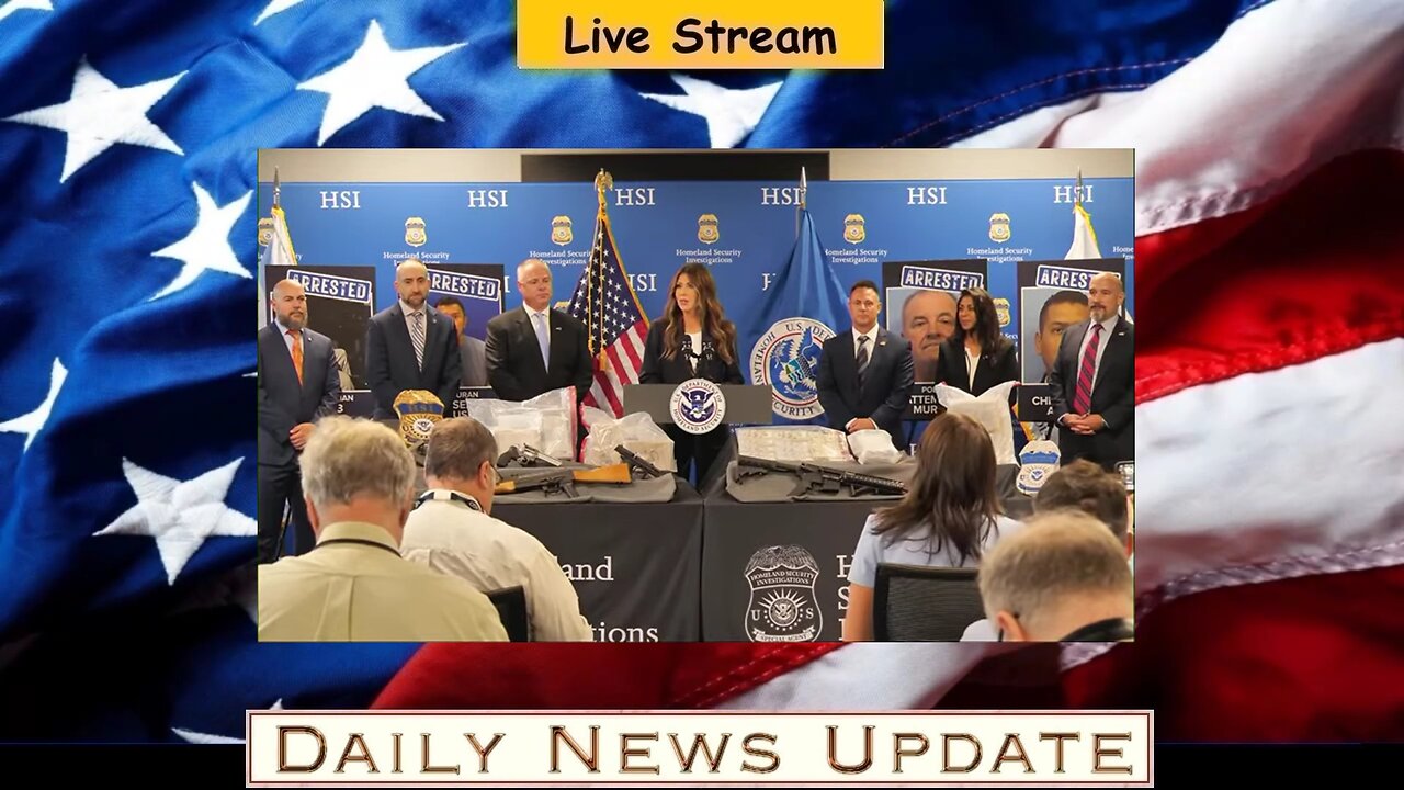 x434a: Fox News 08/09 - Noem exposes 'worst of the worst' criminal illegal aliens