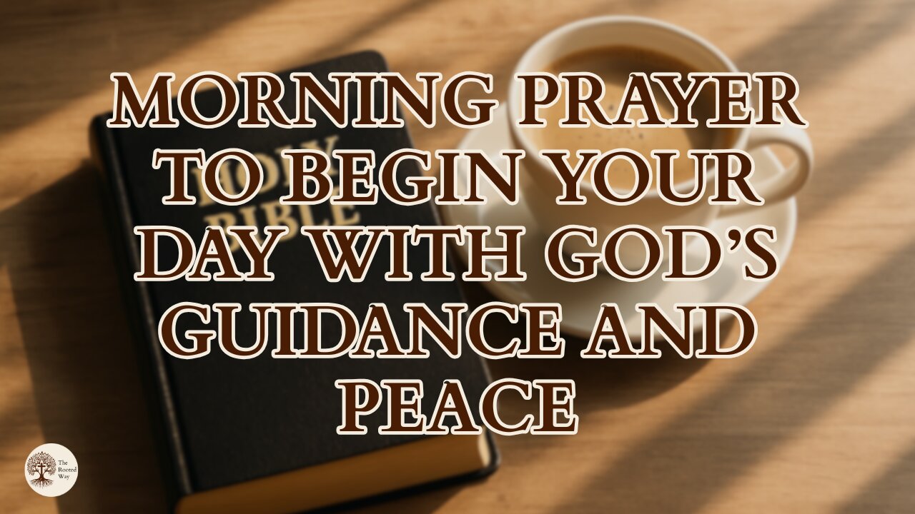 Morning Prayer to Begin Your Day with God’s Guidance and Peace