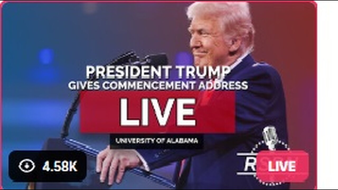 President Trump Gives Commencement Address at University of Alabama - 5/1/25